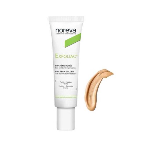 بی بی کرم اکسفولیاک نوروا رنگ روشن ( NOREVA-Exfoliac BB Cream Claire Light ) - Image 2