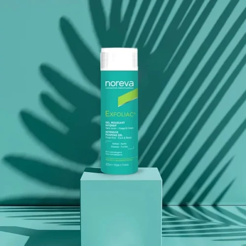 ژل شستشوی صورت و بدن اکسفولیاک نوروا (NOREVA-Exfoliac Intensive Foaming Gel  ) - Image 2