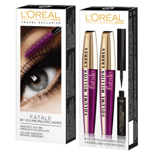 ست ریمل و خط چشم فتال اورئال ( Loreal-Volume Lashes Fatale Set )