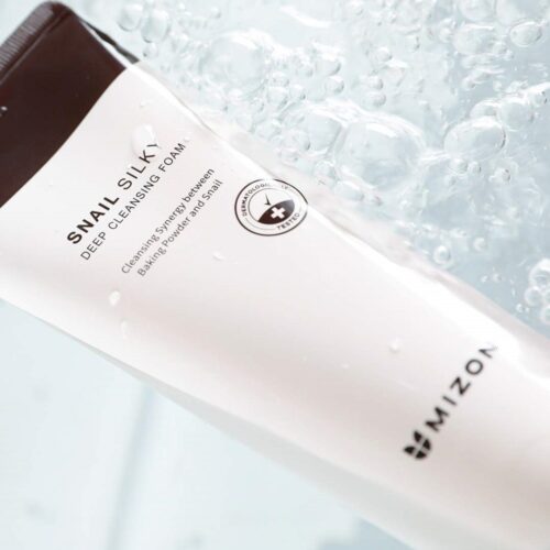 فوم شستشو حلزون میزون ( MIZON-Snail silky peed cleansing foam  ) - Image 2