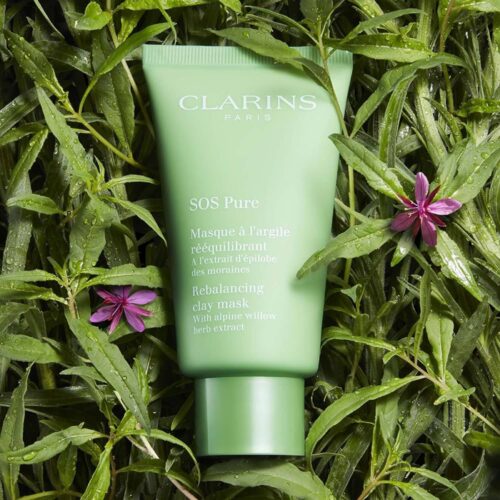 ماسک خاک رس کلارنس ( CLARINS-SOS Pure Rebalancing Clay Mask ) - Image 2