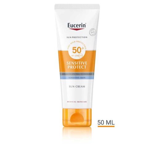 ضدآفتاب محافظ پوست اوسرین (Eucerin-Sun Creme Sensitive Protect SPF 50) - Image 2