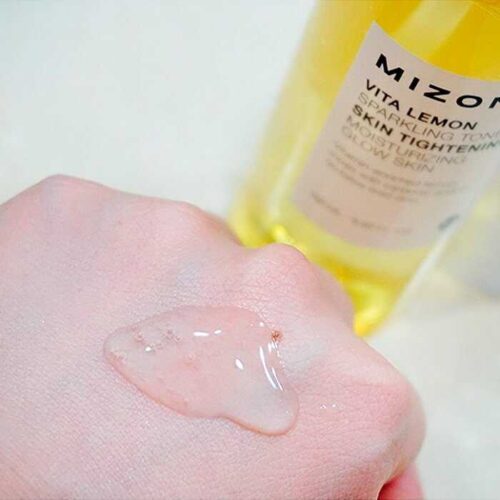 تونر ویتالمون میزون (MIZON-Vita Lemon Sparkling toner) - Image 3