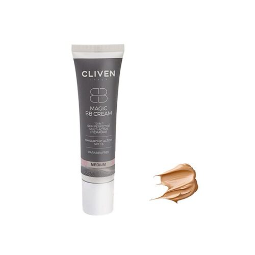 ب ب کرم مجیک رنگ مدیوم کلیون ( CLIVEN – BB Cream Magic Medium ) - Image 2