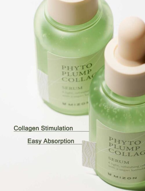 سرم فیتو پلامپ کلاژن میزون ( MIZON - Phyto Plump Collagen Serum ) - Image 3