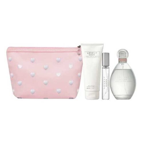 گیفت ست عطر سارا جسیکا پارکر لاولی شیر ( SJP - Lovely Sheer Giftset )