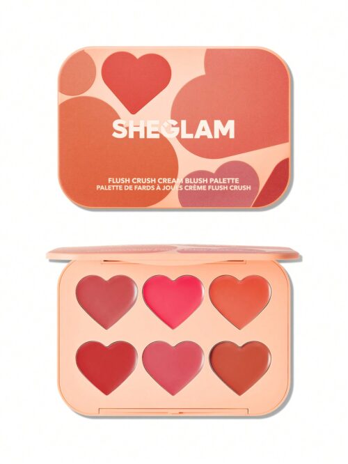 رژگونه کرمی شیگلم (SHEGLAM - Flush Crush Cream Blush Palette ) - Image 2