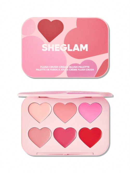 رژگونه کرمی شیگلم (SHEGLAM - Flush Crush Cream Blush Palette ) - Image 5