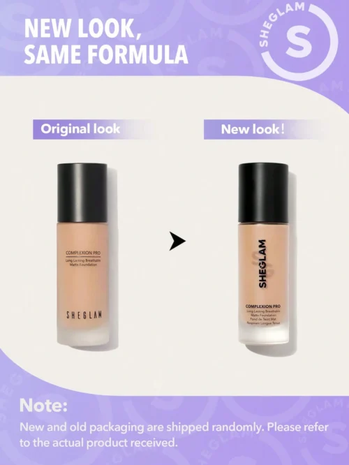 کرم پودر مات شیگلم ( SHEGLAM - Complexion Pro Matte Foundation ) - Image 4