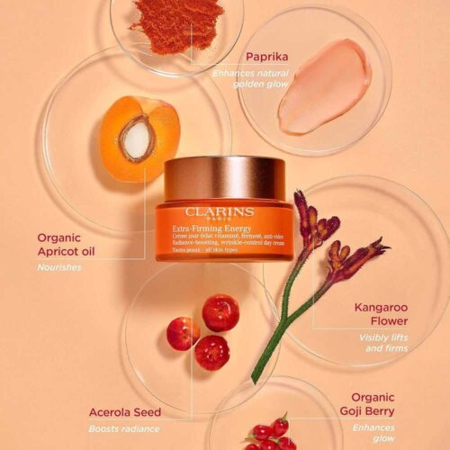 کرم روز ضدچروک کلارنس ( CLARINS - Extra Firming Energy Glow Plus Day Cream ) - Image 2